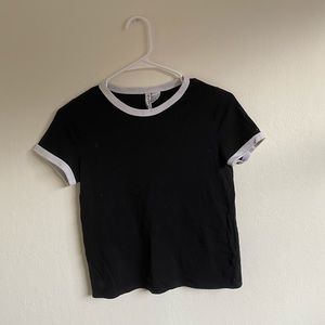 Black H&M Basic Tee